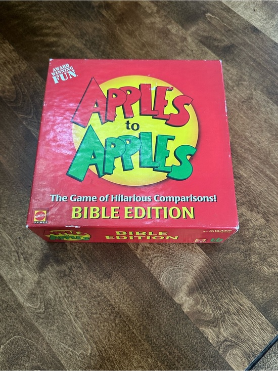 Mattel Other - Mattel Apples to Apples Bible Edition Red Box Game